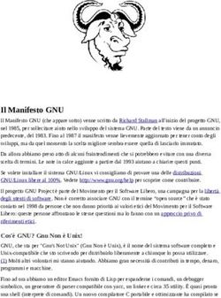 Il Manifesto GNU - linux/hub