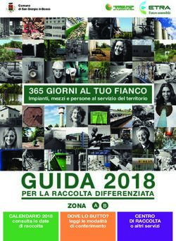 GUIDA 2018 - 365 GIORNI AL TUO FIANCO Impianti, mezzi e persone al servizio del territorio - Etra