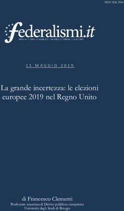 La grande incertezza: le elezioni europee 2019 nel Regno Unito - di Francesco Clementi - Sipotra