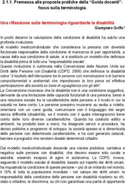 2.1.1. Premessa alle proposte pratiche della "Guida docenti": focus sulla terminologia - AIFO