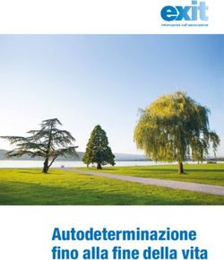 Autodeterminazione fino alla fine della vita - EXIT
