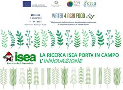 LA RICERCA ISEA PORTA IN CAMPO L'INNOVAZIONE - Agrifood