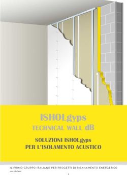 ISHOLgyps TECHNICAL WALL dB - PER L'ISOLAMENTO ACUSTICO SOLUZIONI ISHOLgyps - isholnet