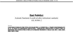 Enti Pubblici Aziende Sanitarie Locali ed altre istituzioni sanitarie - Ordine Psicologi Lazio