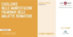 Excellence nelle manifestazioni polmonari delle malattie reumatiche - 2-3 luglio 2020