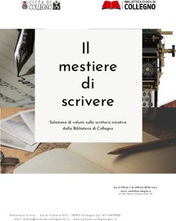 Il mestiere di scrivere - Comune di Collegno