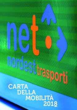 CARTA DELLA - Nord Est Trasporti