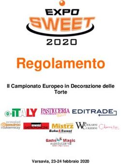 Regolamento II Campionato Europeo in Decorazione delle Torte - Varsavia, 23-24 febbraio 2020 - Expo Sweet