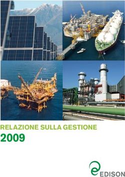 2009 RELAZIONE SULLA GESTIONE - Edison