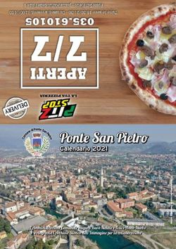 Ponte San Pietro Calendario 2021 - TrasparenzaTARI.it