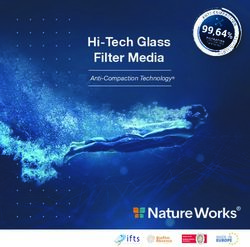Hi-Tech Glass Filter Media - Anti-Compaction Technology - Nature Works Glass Filter Media