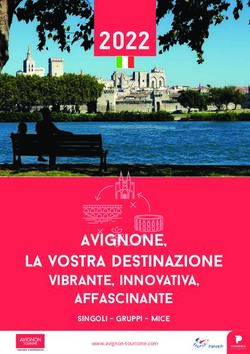 2022 Avignone, la vostra destinazione Vibrante, innovativa
