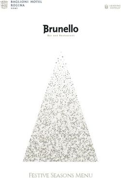 Festive Seasons Menu - Baglioni Hotels