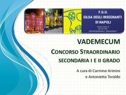 VADEMECUM CONCORSO STRAORDINARIO SECONDARIA I E II GRADO A cura di Carmine Arimini e Antonietta Toraldo - Gilda degli Insegnanti