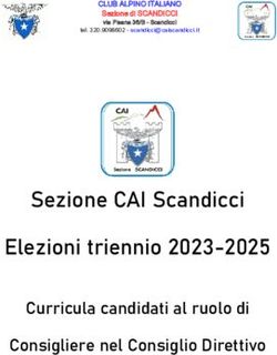 Sezione CAI Scandicci Elezioni triennio 2023-2025 - Curricula candidati al ruolo di Consigliere nel Consiglio Direttivo