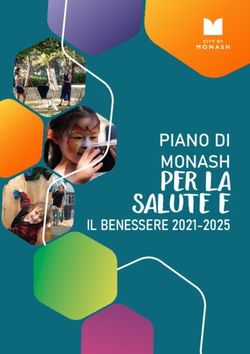 Per la salute e PIANO DI MONASH - Monash Public Library Service
