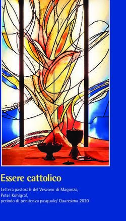 Essere cattolico Lettera pastorale del Vescovo di Magonza, Peter Kohlgraf, periodo di penitenza pasquale/ Quaresima 2020 - Bistum Mainz
