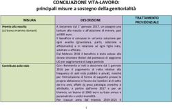 CONCILIAZIONE VITA-LAVORO: principali misure a sostegno della genitorialit&agrave;