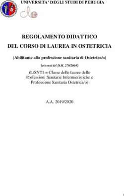 REGOLAMENTO DIDATTICO DEL CORSO DI LAUREA IN OSTETRICIA - medicina