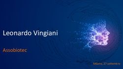 Leonardo Vingiani Assobiotec - Milano, 27 settembre