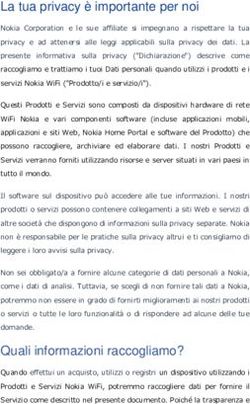 La tua privacy è importante per noi