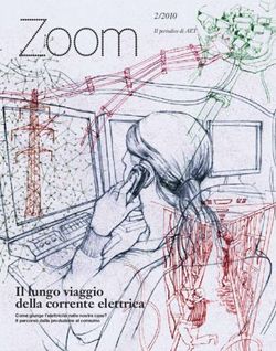 Il lungo viaggio della corrente elettrica - Struttura aziendale ...