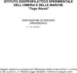 ISTITUTO ZOOPROFILATTICO SPERIMENTALE DELL'UMBRIA E DELLE MARCHE