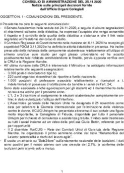CONSIGLIO DI AMMINISTRAZIONE DEL 25.11.2020 - UNIVPM