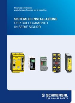 SISTEMI DI INSTALLAZIONE - PER COLLEGAMENTO IN SERIE SICURO Sicurezza nel sistema: protezione per l'uomo e per la macchina