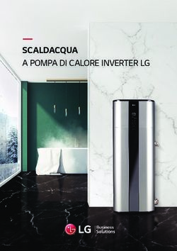 SCALDACQUA A POMPA DI CALORE INVERTER LG - LG ...