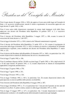 Presidenza Del Consiglio Dei Ministri - La Presidenza Del Consiglio ...