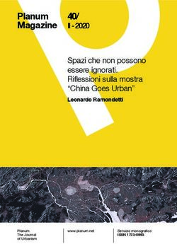 Planum Magazine 40/ II 2020 - Spazi che non possono essere ignorati. Riflessioni sulla mostra "China Goes Urban"