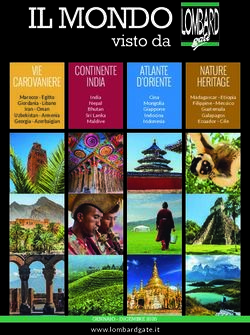 IL MONDO visto da - Lombard Gate