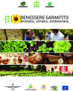 BENESSERE GARANTITO animale, umano, ambientale