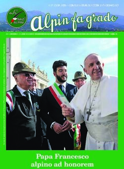 Papa Francesco alpino ad honorem - ANA Vicenza