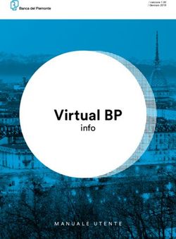 Virtual BP info - MANUALE UTENTE - Banca del Piemonte