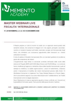MASTER WEBINAR LIVE FISCALITA' INTERNAZIONALE - AEA TAX LAW