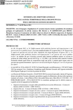 Protocollo 000002571 del 09-03-2021 Cod.Amm. AGER Cod.AOO AGER - AGER Puglia