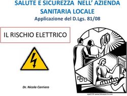 SALUTE E SICUREZZA NELL' AZIENDA SANITARIA LOCALE - Applicazione del D.Lgs. 81/08 - asp basilicata