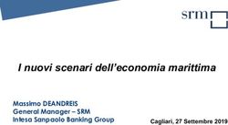 I nuovi scenari dell'economia marittima - Massimo DEANDREIS General Manager - SRM Intesa Sanpaolo Banking Group - Studi e Ricerche per il ...