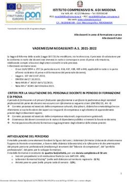 ISTITUTO COMPRENSIVO N. 6 DI MODENA