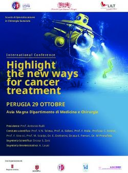 Highlight the new ways for cancer treatment - PERUGIA 29 OTTOBRE Aula Magna Dipartimento di Medicina e Chirurgia