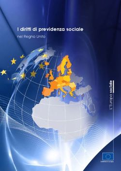 I diritti di previdenza sociale - nel Regno Unito