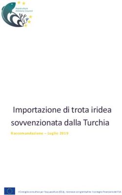 Importazione di trota iridea sovvenzionata dalla Turchia - Raccomandazione - Luglio 2019