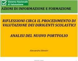 RIFLESSIONI CIRCA IL PROCEDIMENTO DI VALUTAZIONE DEI DIRIGENTI SCOLASTICI ANALISI DEL NUOVO PORTFOLIO - AZIONI DI INFORMAZIONE E FORMAZIONE