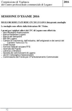 SESSIONE D'ESAME 2016 - laRegione