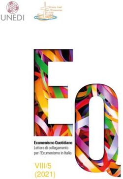 VIII/5 (2021) - Ecumenismo e dialogo interreligioso
