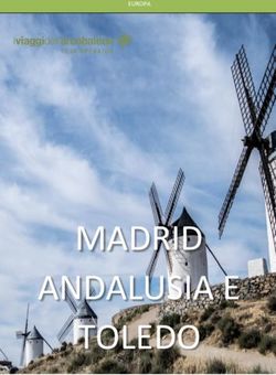 MADRID ANDALUSIA E - NATURA E AVVENTURA BY YLENIA EUROPA - Viaggi Arcobaleno