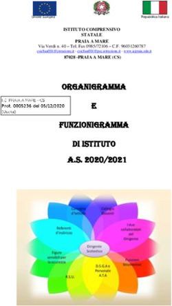 ORGANIGRAMMA E Funzionigramma