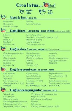 Crea la tua - Bowl Genova